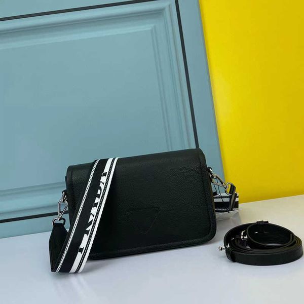 

9a women mens shoulder bag fashion mini messenger bags coated canvas genuine leather cross body with dust