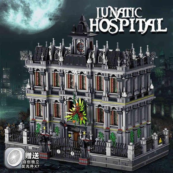 

light version 7537pcs lunatic hospital 6619pcs sanctum sanctorum creator building blocks architecture bricks kids toys gifts299k