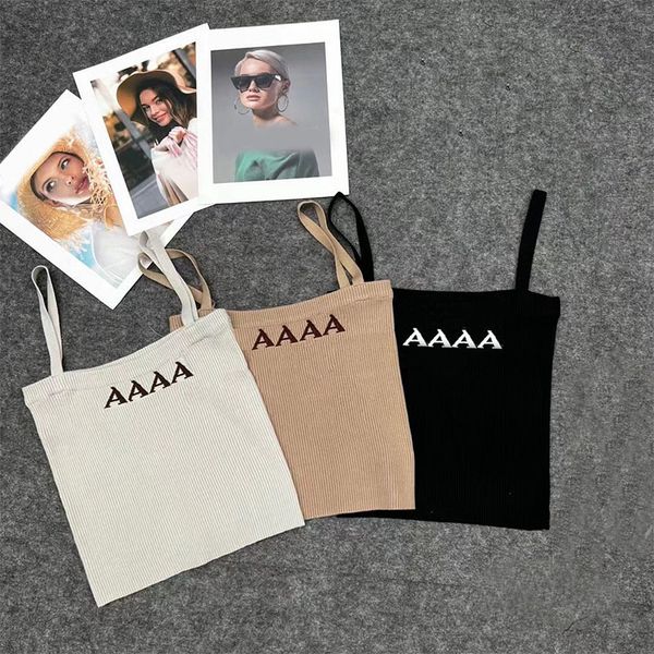 

fashion women's tanks sleeveless embroidery letter summer casual tank 3 color 2022, White