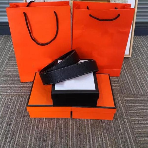 

luxury designer belt big h buckle fashion genuine leather womens belts mens classic casual waistband with double buckles gift box233o, Black;brown