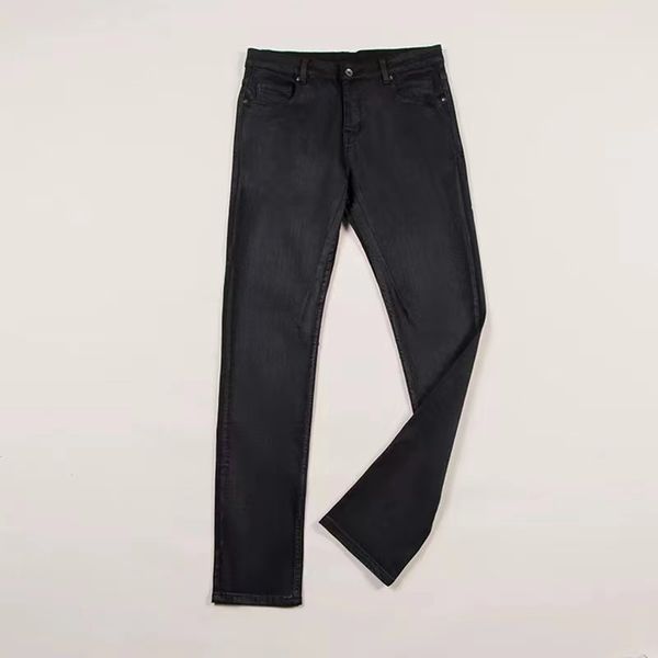 

dor gum brushed jeans basic style homme by hedi high street pants high version, Blue