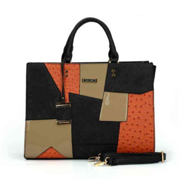 

tote shoulder bag vendors handbag female fashion pu retro stitched purses with adjustable long strap portable bag 220616