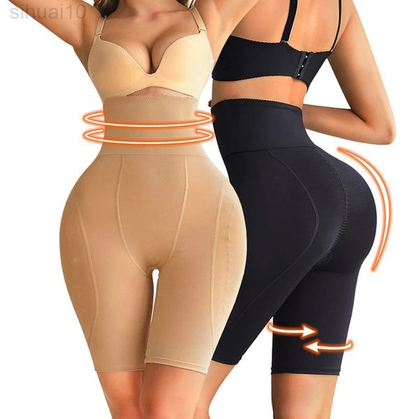 Hohe Taille Hüfte Butt Lifter Body Shaper Abnehmen Shapewear Modellierung Gurt Slips Panty Trainer Shaper Bauch Control Hose L220802