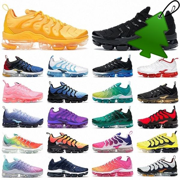 

outdoor boots 2022 new tn 3 men women running shoes trainers triple black orange psychic blue atlanta wh