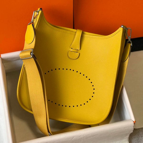 

high-end quality private customization designer tote handbag bag authentic quality handmade togo epsom leather soft wear-resistant 28cm mini