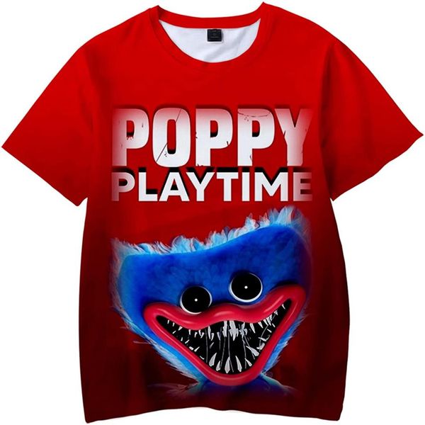 

poppy playtime shirts short sleeves fashion mens women t-shirt245o, White;black