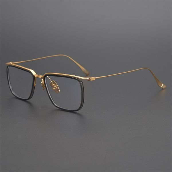

70% factory outlet sales style exquisite plain glasses show small face, plain color, ultra light pure titanium myopia frame for men and wome, White;black