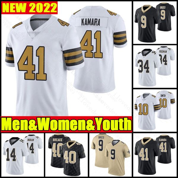 

custom 41 alvin kamara mens 13 michael thomas 2 jameis winston football marquez callaway jerseys drew brees taysom hill marshon lattimore ia, Black;red