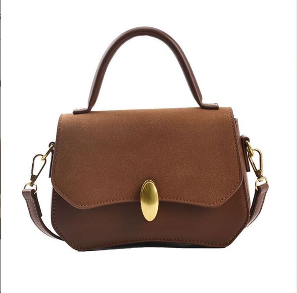 

elegant women crossbody bag female solid flap shoulder bag pu leather brown black wallet bags handbag clutches