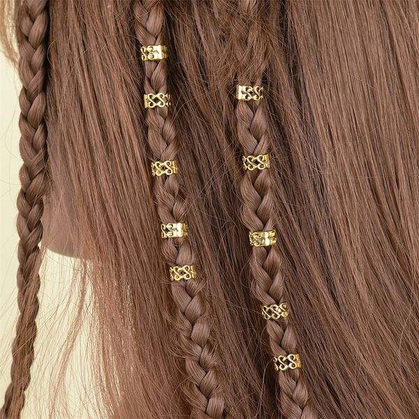 10 ПК/Установка винтажных этнических стилей шпилька для женщин для женщин модные спиральные кольцо для волос зажимают аксессуары для волос грязные косички головные уборы