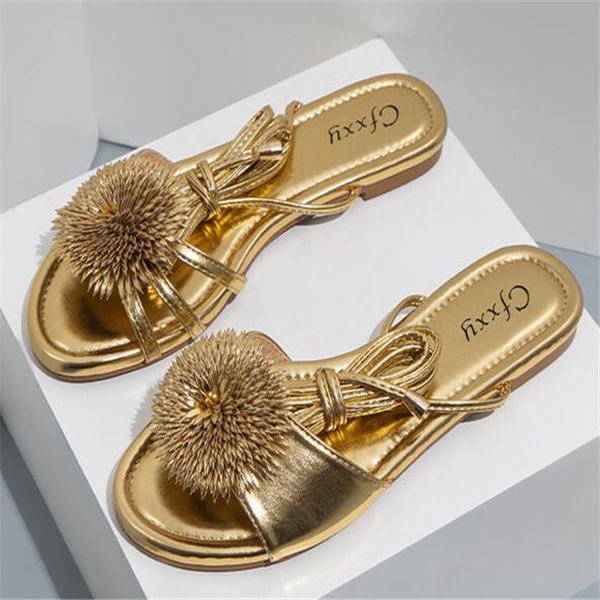 

fashion flat sandals designer women slippers ladies cross strap sandal slides summer beach casual shoes, Black