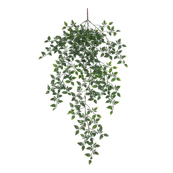 Dekorative Blumenkränze, künstliche Weinpflanzen, gefälschte Mandala-Rebenpflanze in Töpfen, 2,6 Fuß Topf für Wand, Haus, Zimmer, Terrasse, Büro, immergrün