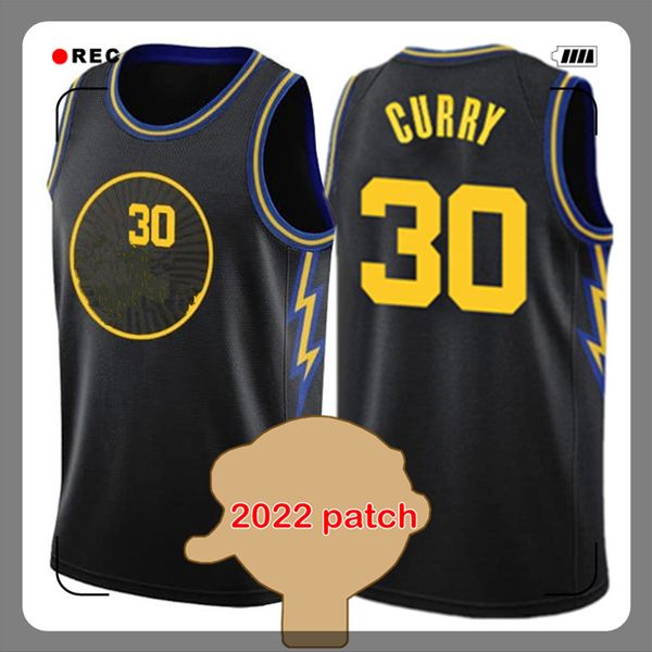 

stephen 30 curry jerseys klay 11 thompson 33 wiseman basketball jersey embroidery logos, Black;red