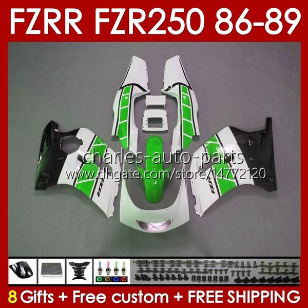 FATINGS KIT PARA YAMAHA FZR250R FZR250 FZR 250 R RR 86 87 88 89 FZR-250 CORPO 142NO.97 FZR250RR 86-89 FZRR FZR 250R 250RR FZR-250R 1986 1987 1989 1989 1989 Bodywork Stockwork Stockwork Stockwork