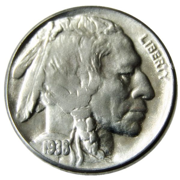 US 1938 P/D Buffalo Nickel Five Cents Copy Deko-Münze, Heimdekorationszubehör