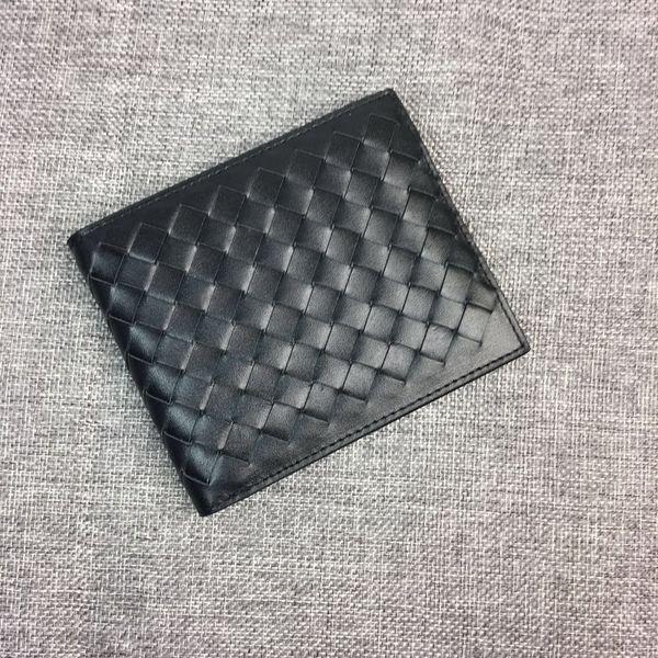 

genuine leather wallet men classic black soft purse coin pocket credit card holder the imported original cowhide long clip has a unique casu, Red;black