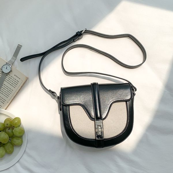 

designer bags shoulder crossbody bags with metal buckle and stitching 20cm