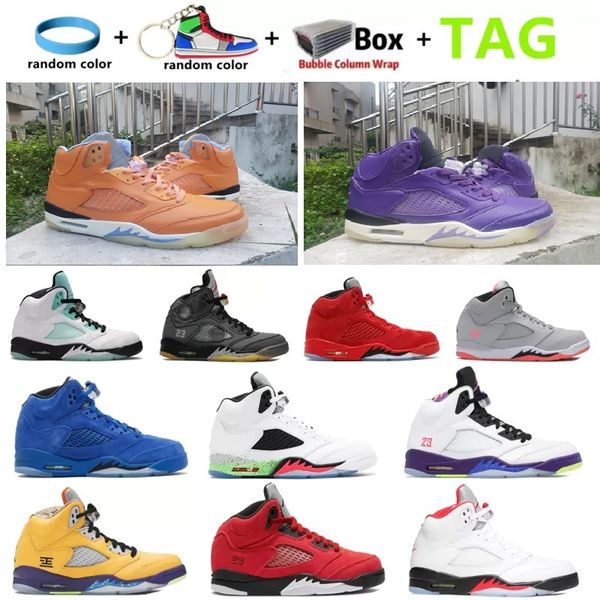 

2022 discount v 5 5s kids men basketball shoes white unc quai florida island green bean oregon wolf rey blue fire red suede sail oreo anthra, Black