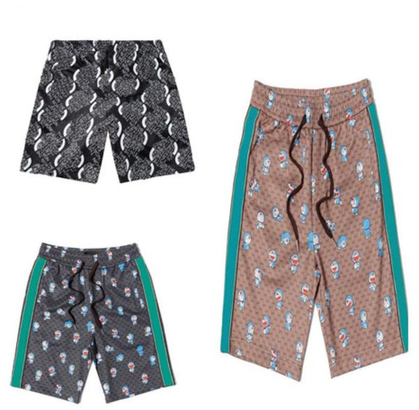 

mens shorts designers casual sports 2022 new fashion quick drying men beach pants black and white letter print short asian size