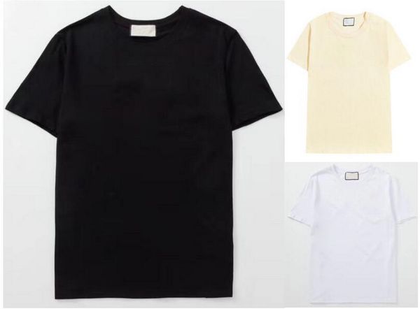 

mens t-shirts man women tee cotton designer t shirts letters print short sleeve high street loose oversize casual shirts summer -1, White;black