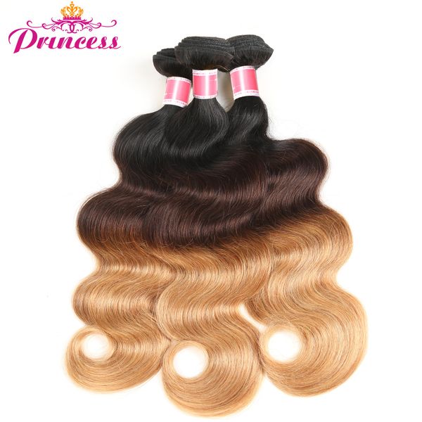 

accessories ombre brazilian hair body wave 3 bundles t1b/4/27 non remy human hair weave costume, Silver