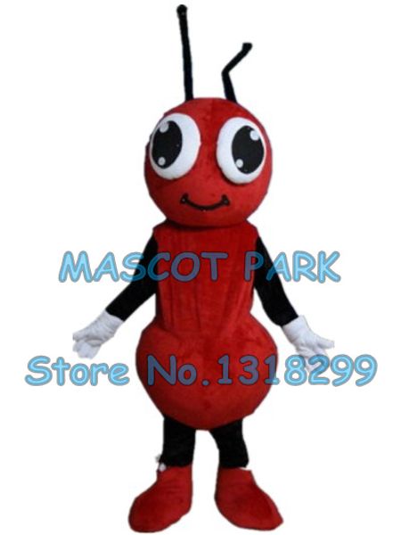 MASCOTE BONECA Fato de Voo Vermelho Formiga Formiga Costume Personagem De Banda Desenhada Cosply Adultos Tamanho Carnaval Costume 3119