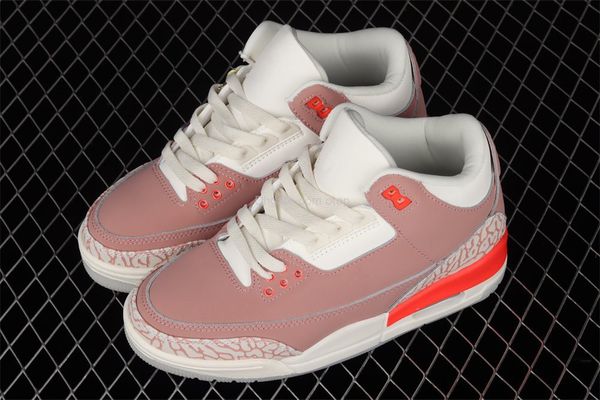 

3 rust pink ck9246-600 basketball shoes womens mens size us 4-10 36-44