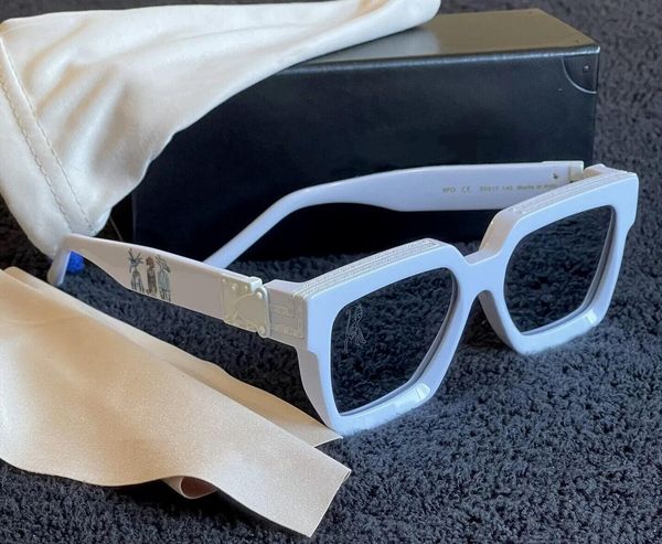 

fashion luxury 1.1 millionaires friends sunglasses z1601 man mens designer sunglasses for men and woman vintage square trend leisure, White;black