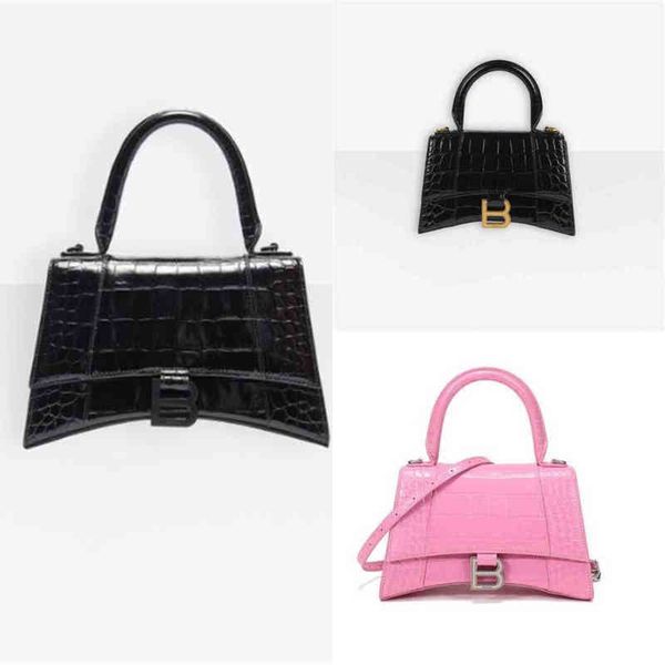 

designer luxury handbags b family bag 2022 hourglass leather women's 2570
