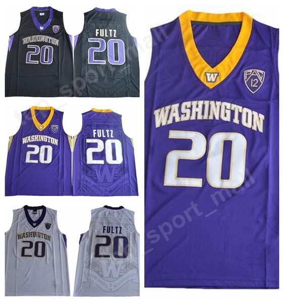

men basketball markelle 20 fultz college washington huskies jerseys man purple black white color team university fultz jersey markelle