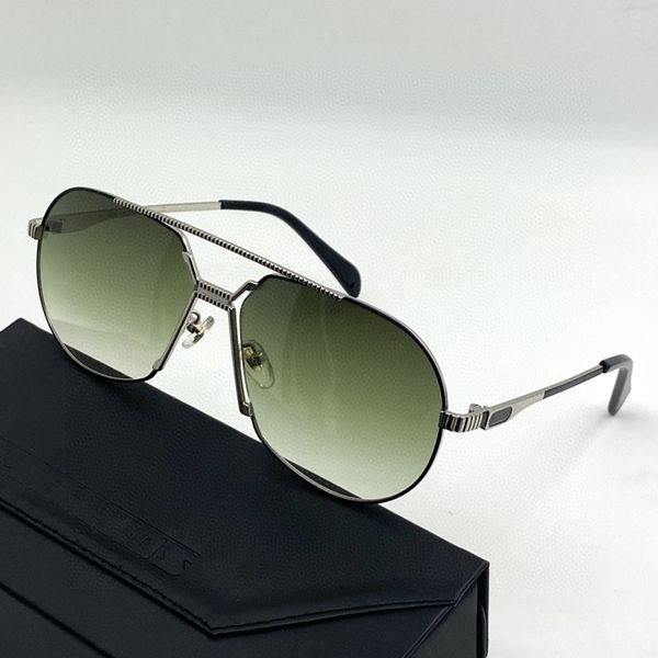 CAZA 968 Occhiali da sole firmati di alta qualità di alta qualità da uomo che vendono occhiali da sole di marca italiana di design di moda di fama mondiale