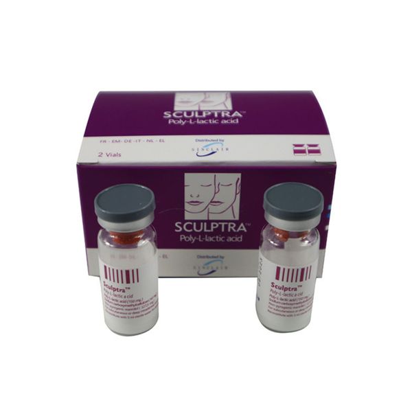 

sculptra (2 vials x 5ml) poly-l-lactic acid beauty items butt dermal filler