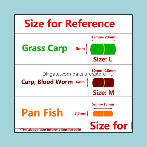 

baits lures fishing sports outdoors jigeecar 2 bags smell grass carp pellet bait with band feeder lure forma insect particle easily hook d