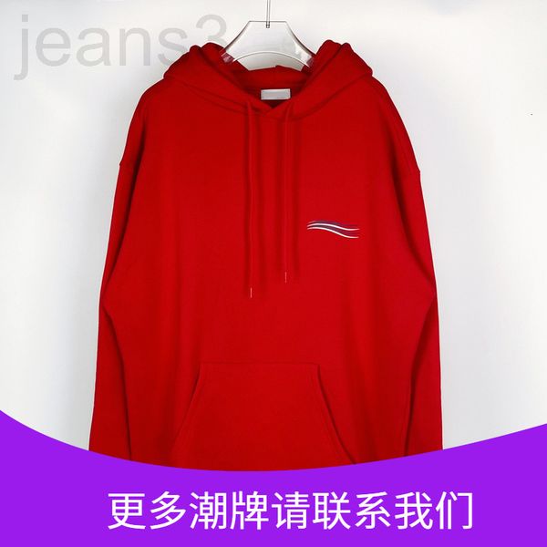 

women's hoodies & sweatshirts designer high version b 2021 new classic cola letter embroidered hoodie women's loose casual 32ai, Black