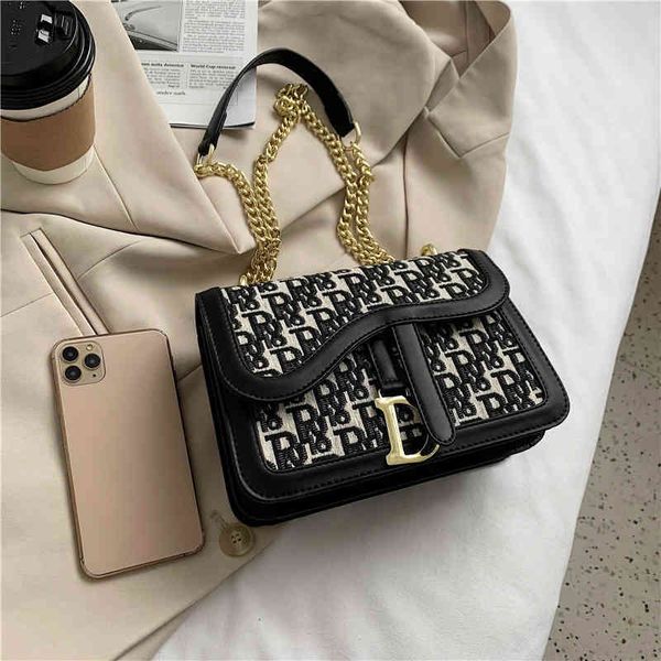 

2022 new designer handbags women letter small square single shoulder{category}