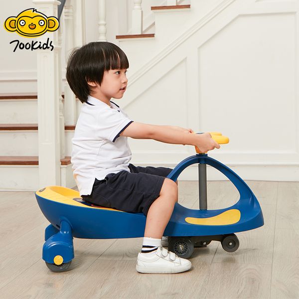 

xiaomi 700kids twisted car children with light baby swing scooter ride on car silent wheel kids twist toys for children toy