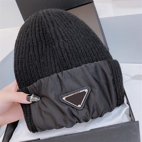

winter bucket hats men fashion beanies luxr knit hat thicken women warm casual outdoor caps beanie multi color294r, Blue;gray