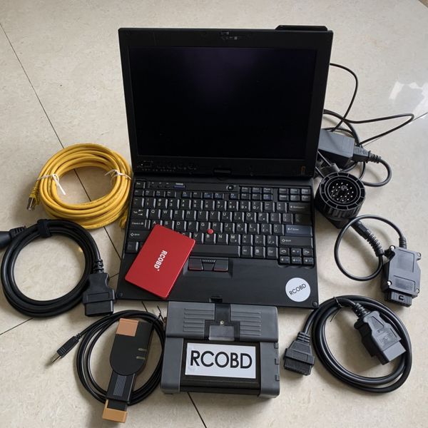 

for bmw icom diagnostic programming tool with ssd 720gb v2021.12 in x201 used i7 8g laptop