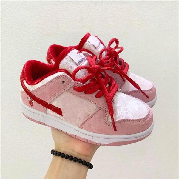 

sb luxury baby boy black white kids girls platform classic casual sports shoes sneakers velvet heelback children shoe 24-35247i2666