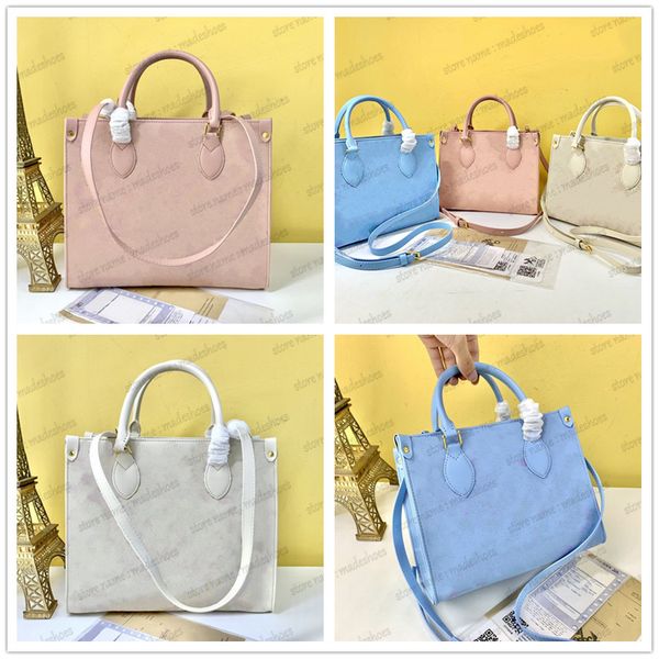 

onthego pm tote bag lilas purple summer stardust handbag ladies designer colorful shoulder bag on the go mini 25cm