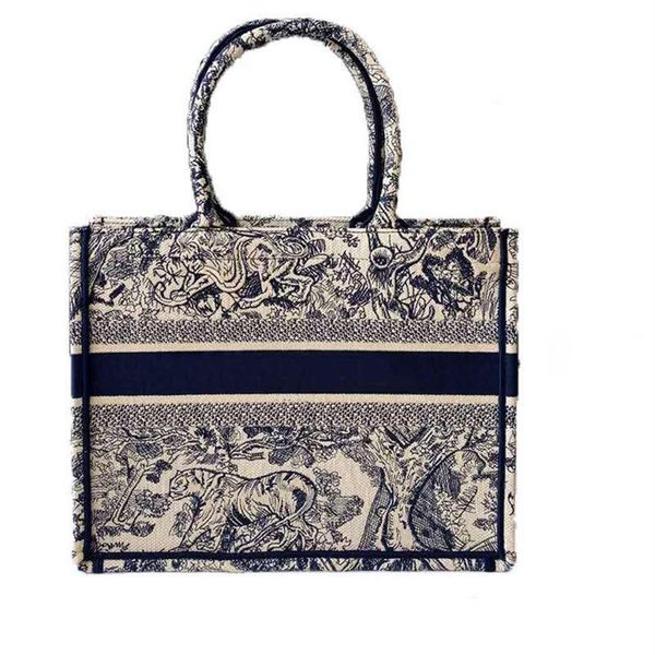 

2021 5a purse handbag embroidered tiger luxury big brand large capacity shopping bag one shoulder handmade double-sided flower296z, Red;black