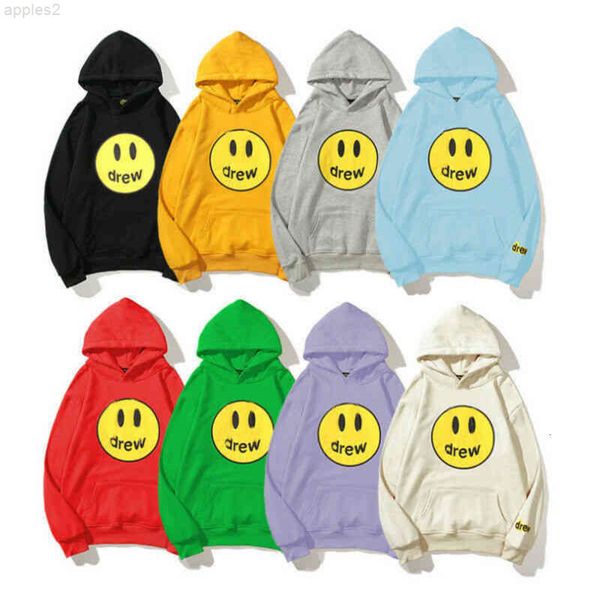 

cotton happy face justinbieber pullover sweatshirt, Black