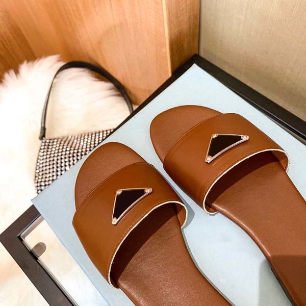 

shoes designer women sandals classic slippers real leather slides platform flats sneakers by gogo_shoes 11