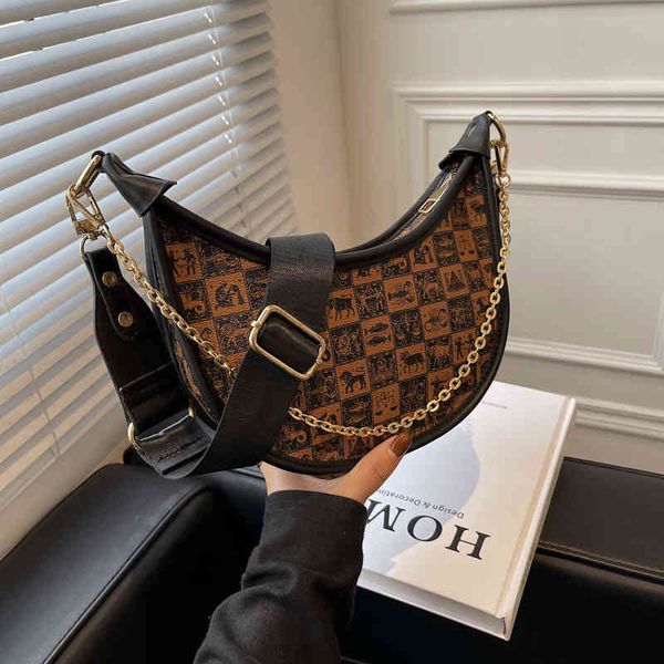 

this year's popular bag 2022 new women's ins niche msenger bag fashion versatile shoulder designer bags