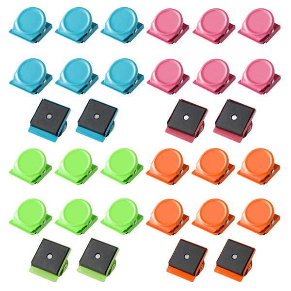 

fridge magnets mi metty magnetic clips metal refrigerator whiteboard wall memo note clip colored for clip pos pictures.4 colors amspk