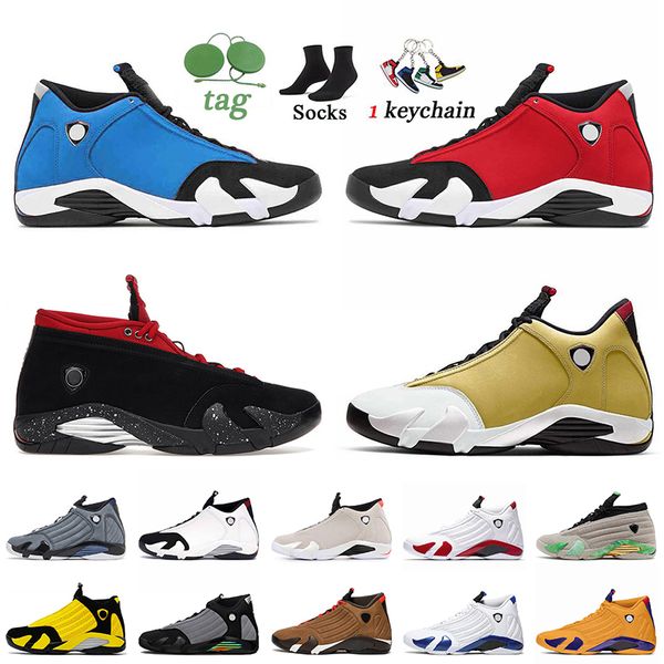 

2022 jumpman 14 basketball shoes 14s gym blue red lipstick ginger alternate thunder particle grey aleali may fortune hyper royal mens traine, White;red