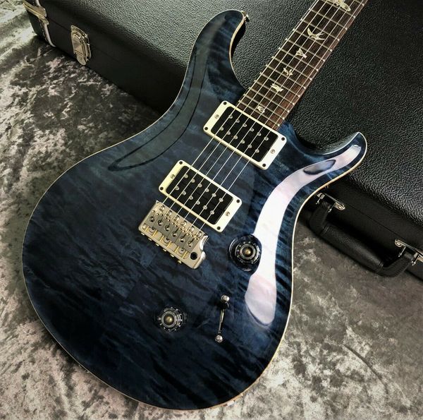 

paul reed smit custom 24 whale blue electric guitar