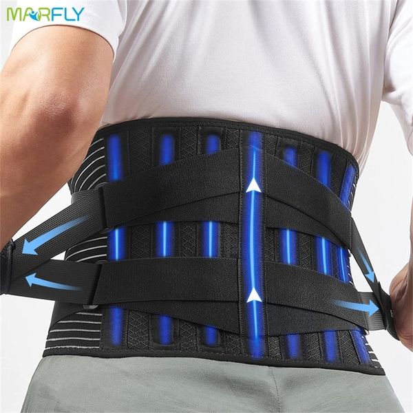 

back lumbar support belt men orthopedic corset women spine decompression waist trainer fajas brace back pain relief health care 220726