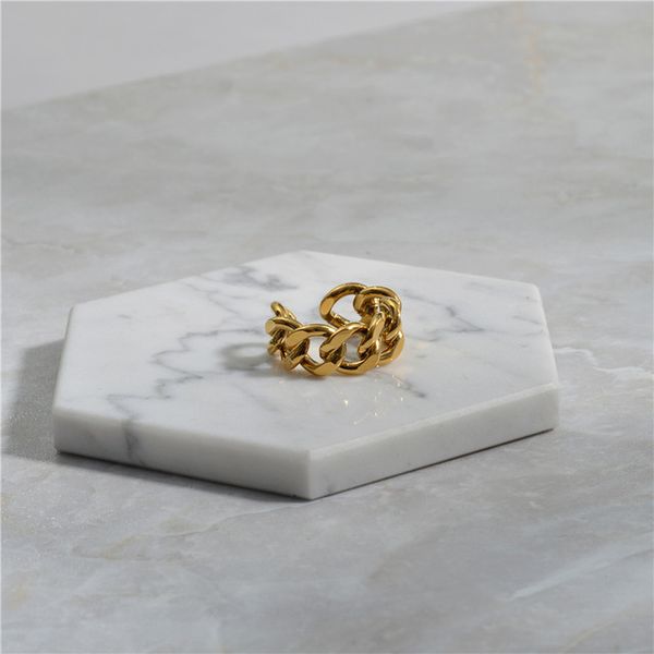 

fashion ring chain men and women opening europe the united states ring tail, Golden;silver