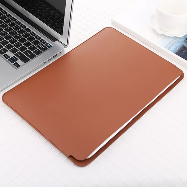 

lapsleeve for apple macbook air 13 inch men women pu leather business notebook bag case cover for macbook air 13 220427